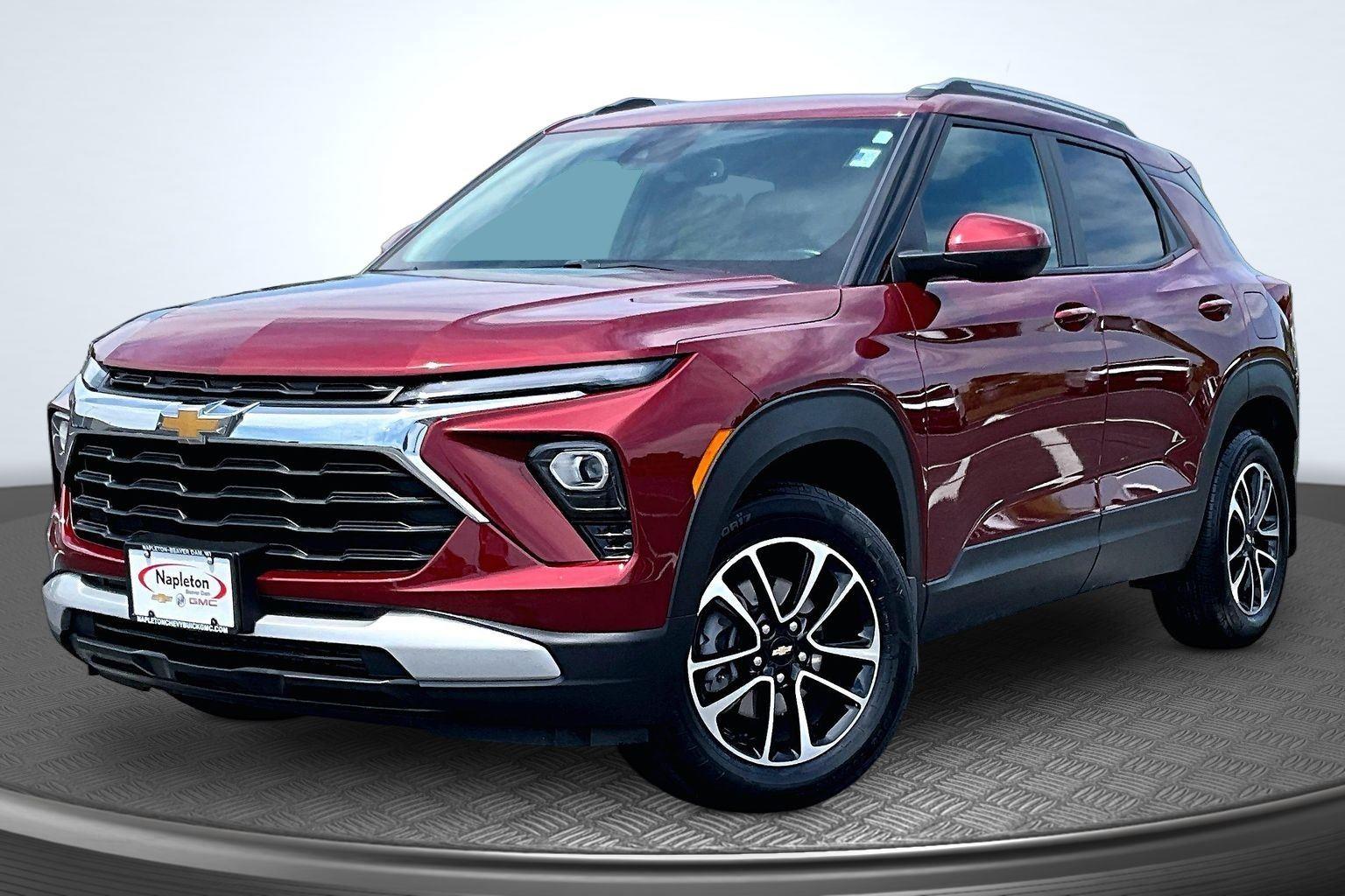Red (Crimson Metallic) 2024 Chevrolet Trailblazer SUV / Crossover Four-Wheel Drive 9-Speed Automatic