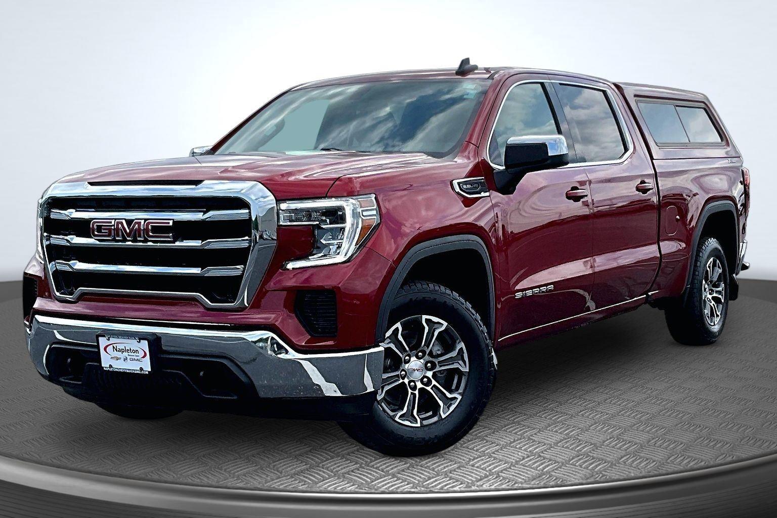 Cayenne Red Tintcoat 2021 GMC Sierra 1500 Pickup Truck Four-Wheel Drive 8-Speed Automatic