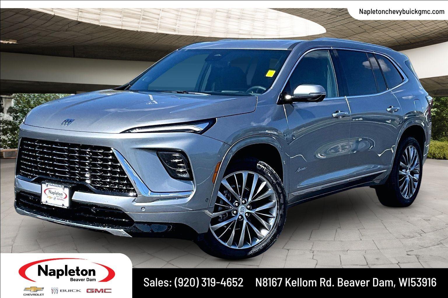 Moonstone Gray Metallic 2026 Buick Enclave SUV / Crossover Four-Wheel Drive 8-Speed Automatic