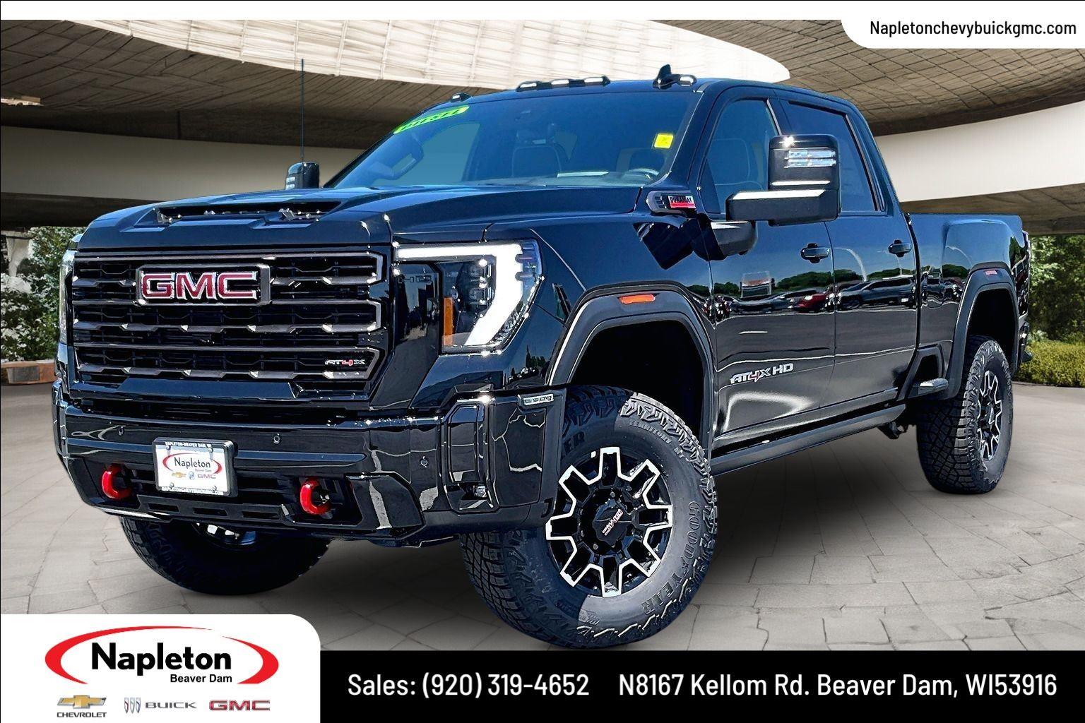 Onyx Black 2026 GMC Sierra 2500HD Pickup Truck Four-Wheel Drive Automatic
