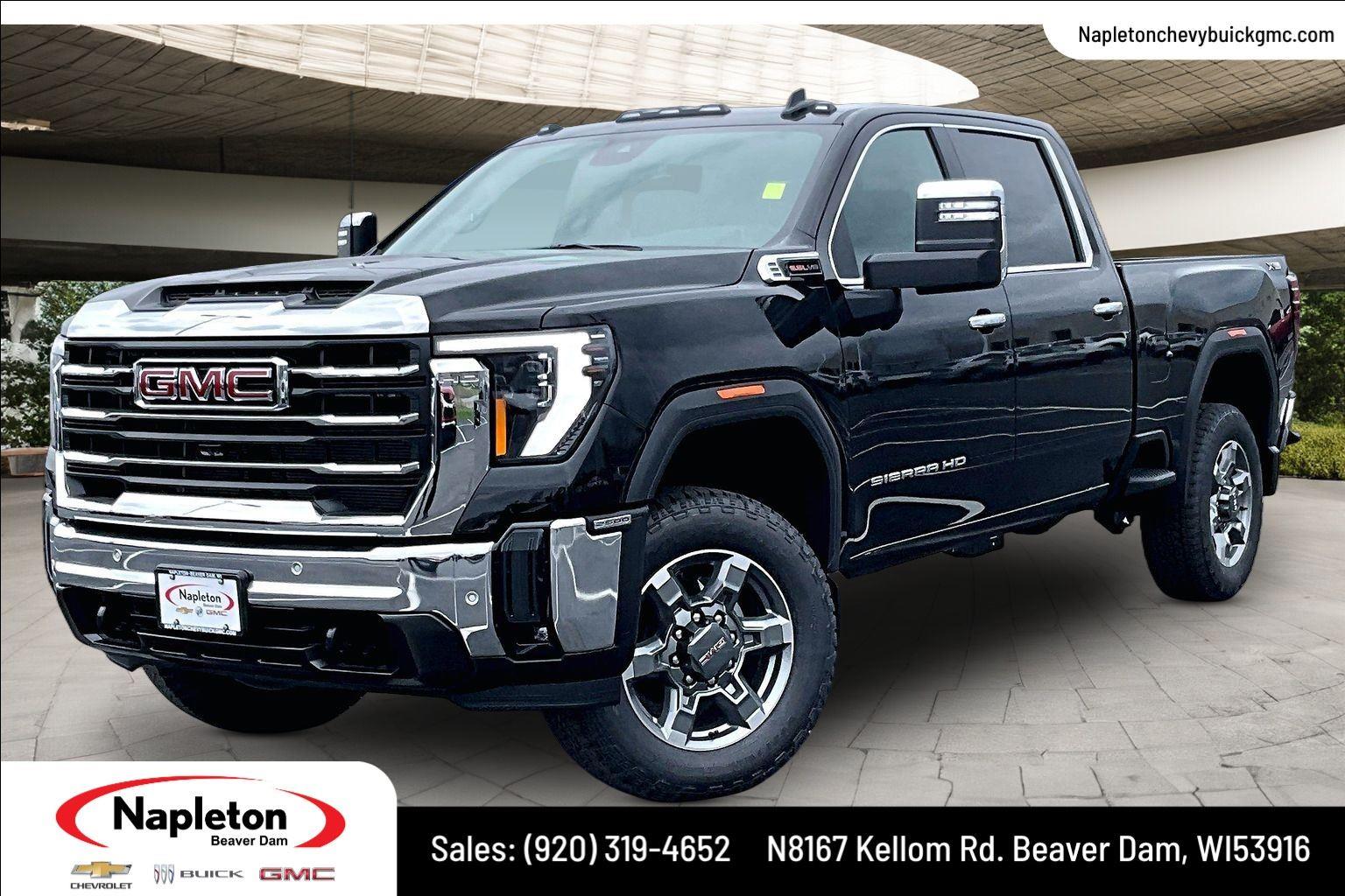 Onyx Black 2026 GMC Sierra 2500HD Pickup Truck Four-Wheel Drive Automatic