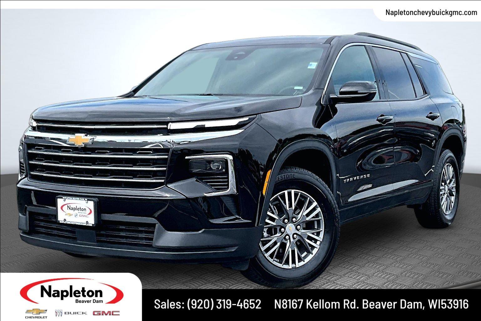 Mosaic Black Metallic 2026 Chevrolet Traverse SUV / Crossover Four-Wheel Drive 8-Speed Automatic