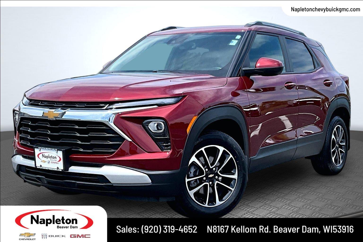 Red (Crimson Metallic) 2024 Chevrolet Trailblazer SUV / Crossover Four-Wheel Drive 9-Speed Automatic