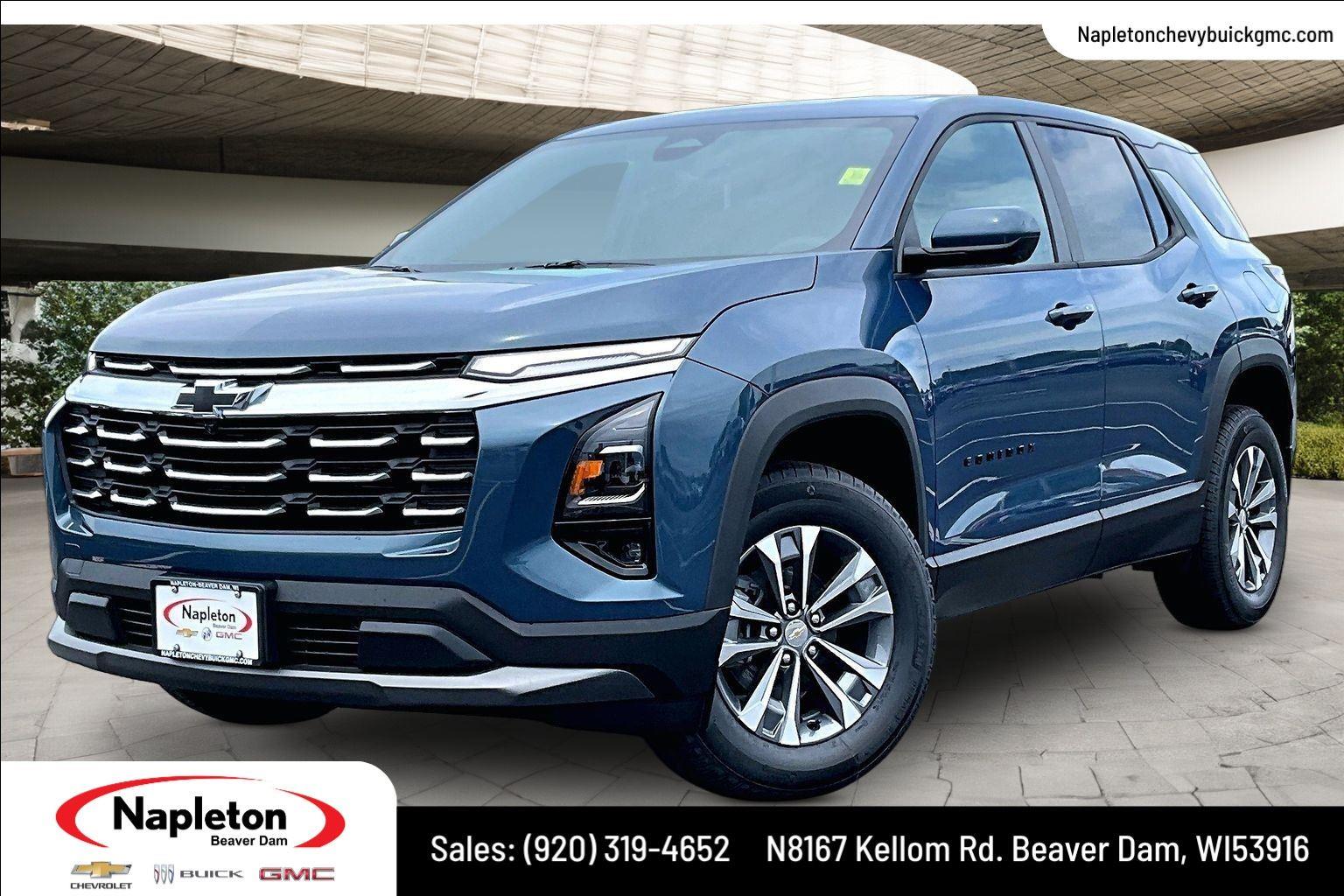 Lakeshore Blue Metallic 2026 Chevrolet Equinox SUV / Crossover Four-Wheel Drive 8-Speed Automatic