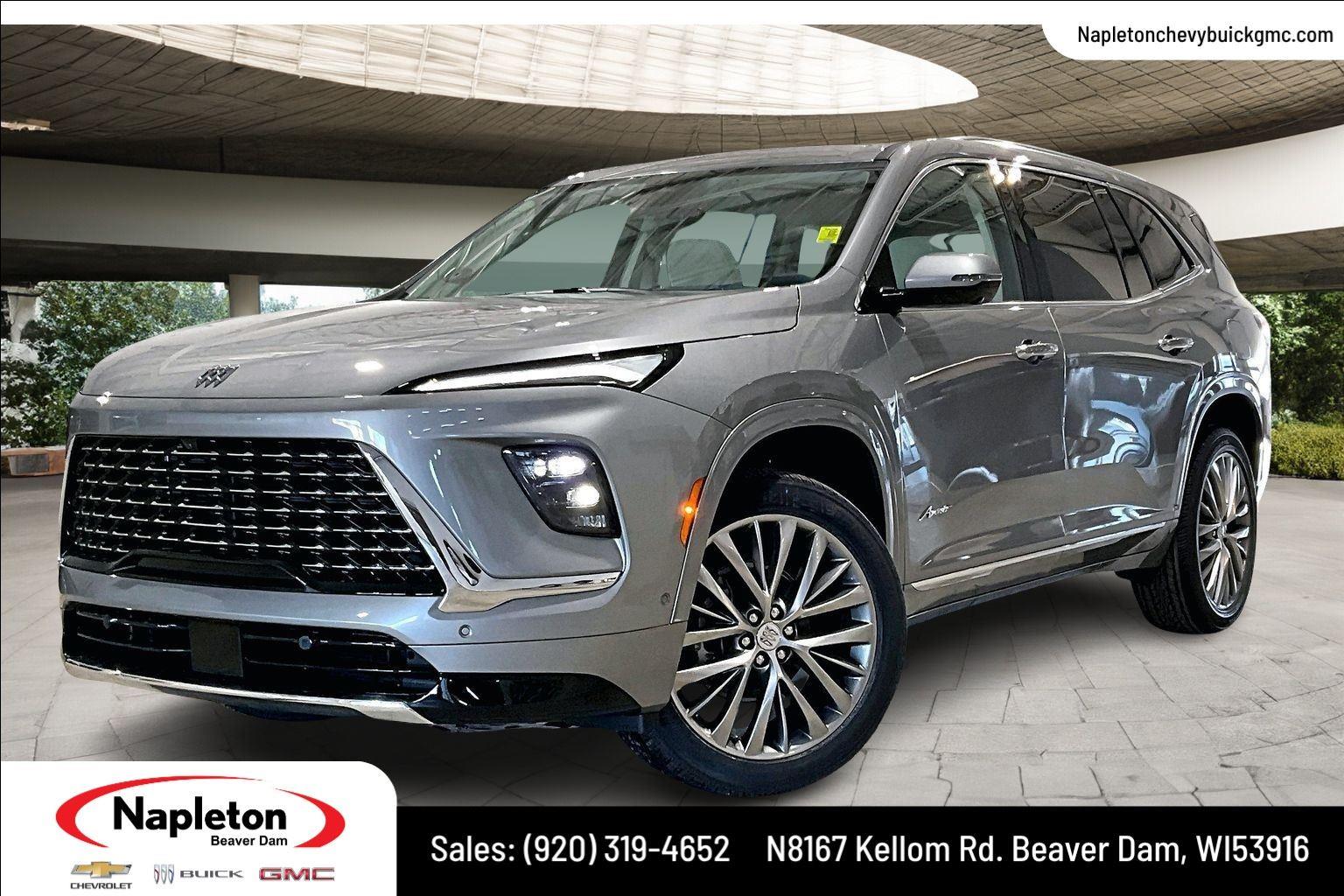 Moonstone Gray Metallic 2026 Buick Enclave SUV / Crossover Four-Wheel Drive 8-Speed Automatic