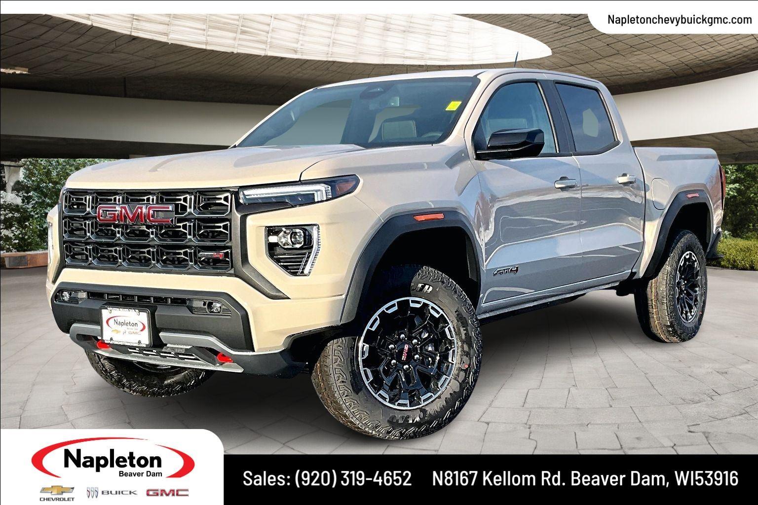 Coastal Dune 2026 GMC Canyon Pickup Truck Four-Wheel Drive 8-Speed Automatic