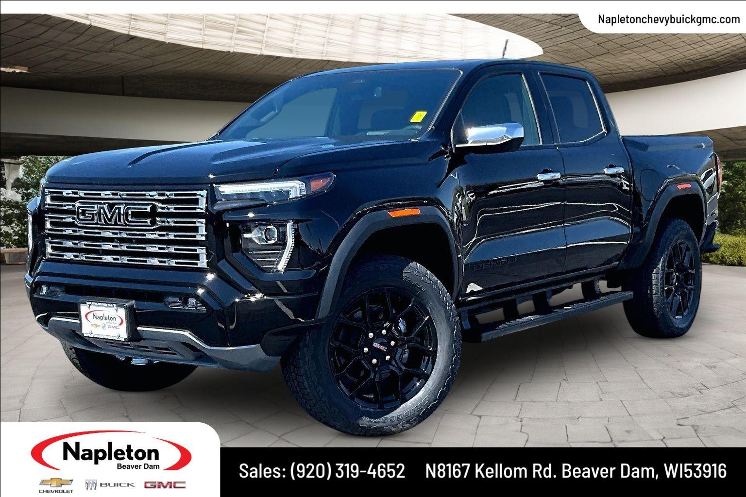 Onyx Black 2026 GMC Canyon Pickup Truck Four-Wheel Drive 8-Speed Automatic