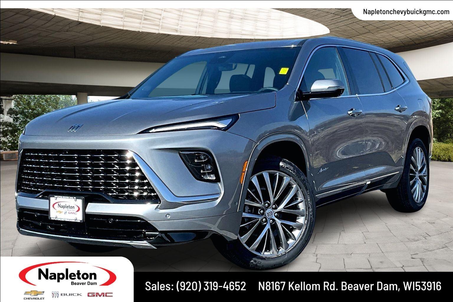 Moonstone Gray Metallic 2026 Buick Enclave SUV / Crossover Four-Wheel Drive 8-Speed Automatic