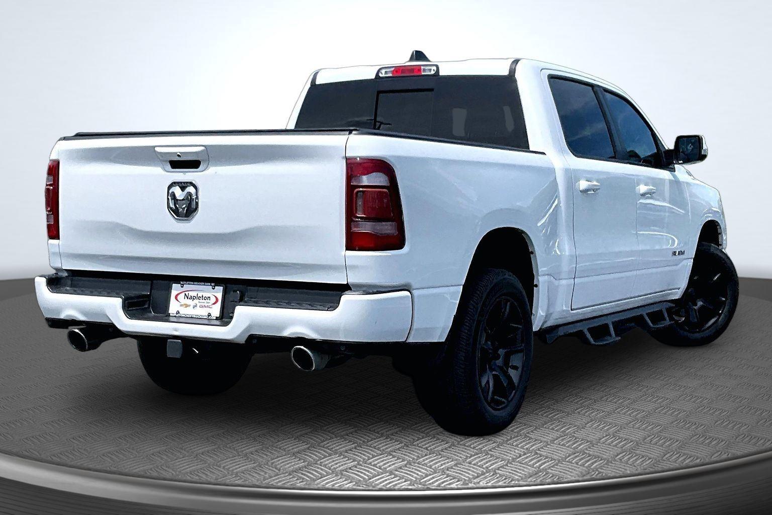 Used 2019 RAM Ram 1500 Pickup Big Horn/Lone Star with VIN 1C6SRFFTXKN500960 for sale in Beaver Dam, WI