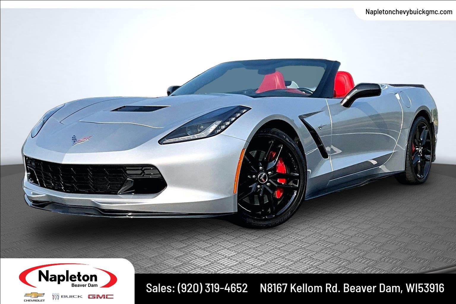 Blade Silver Metallic 2014 Chevrolet Corvette Convertible Rear-Wheel Drive 6-Speed Automatic