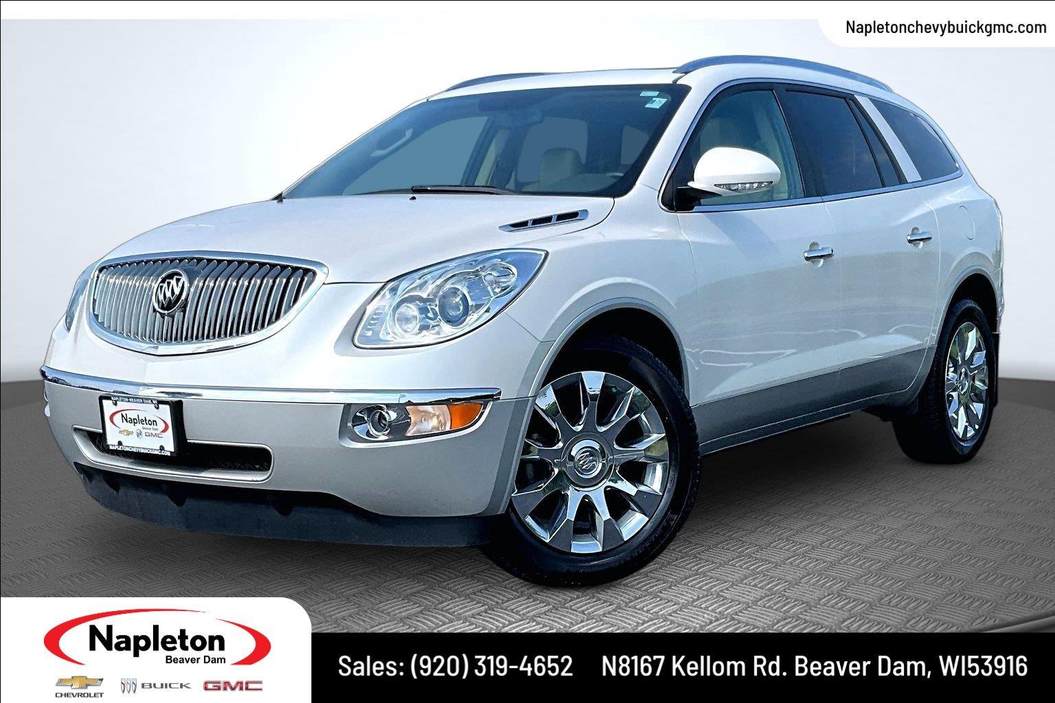 White Diamond Tricoat 2011 Buick Enclave SUV / Crossover All-Wheel Drive 6-Speed Automatic