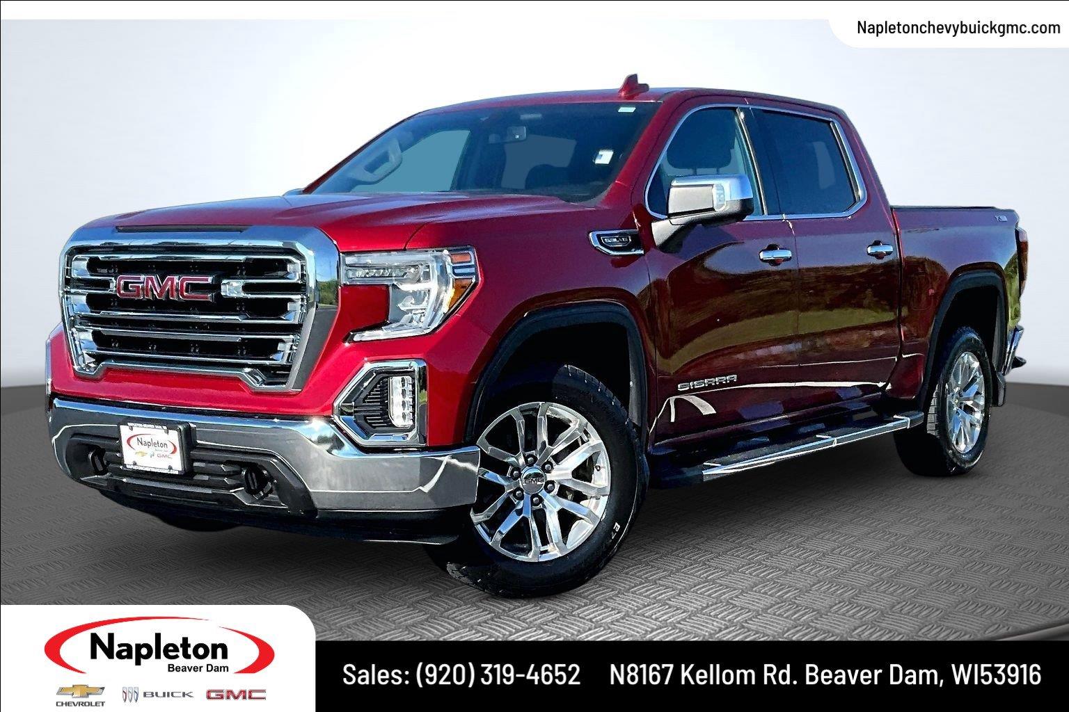 Red Quartz Tintcoat 2019 GMC Sierra 1500 Pickup Truck Four-Wheel Drive 8-Speed Automatic