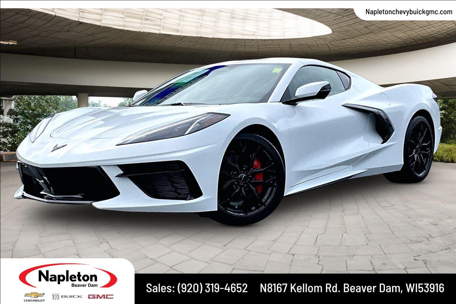 Arctic White 2027 Chevrolet Corvette Coupe Rear-Wheel Drive 8-Speed Dual Clutch