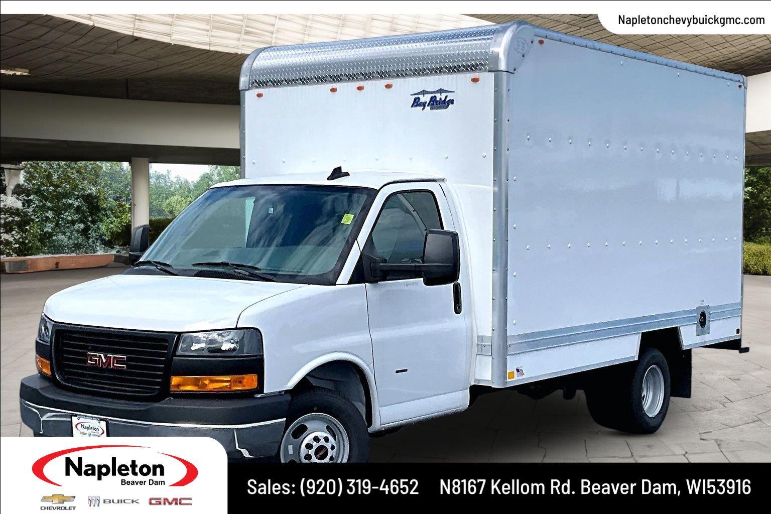 Summit White 2026 GMC Savana Chassis Van Rear-Wheel Drive 8-Speed Automatic