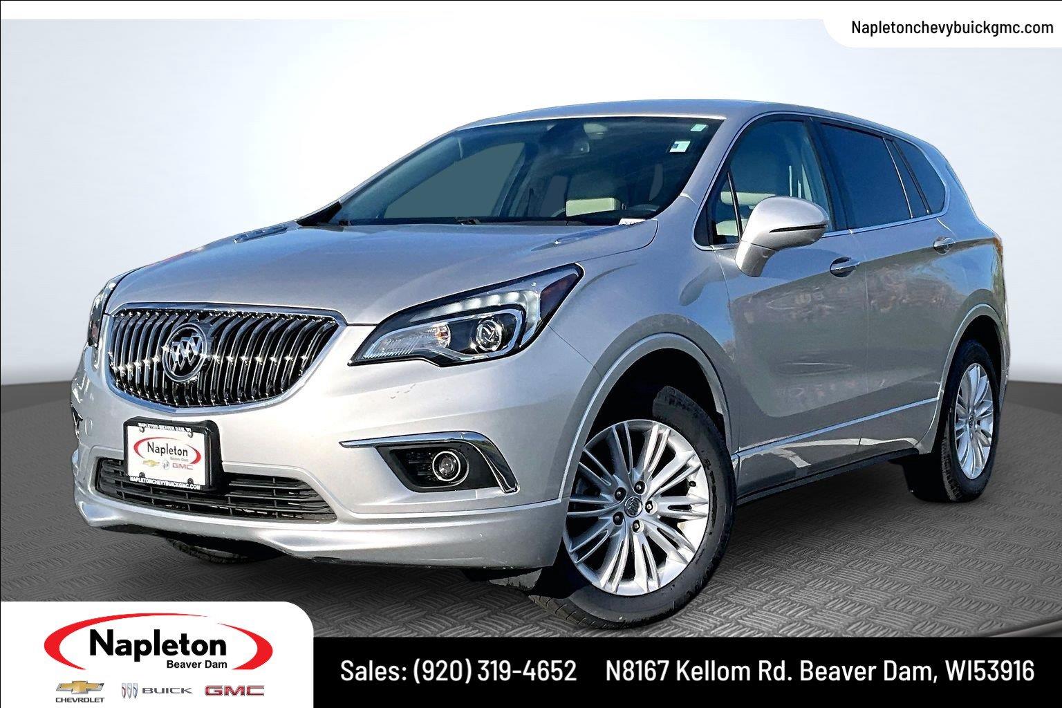 Galaxy Silver Metallic 2017 Buick Envision SUV / Crossover All-Wheel Drive 6-Speed Automatic