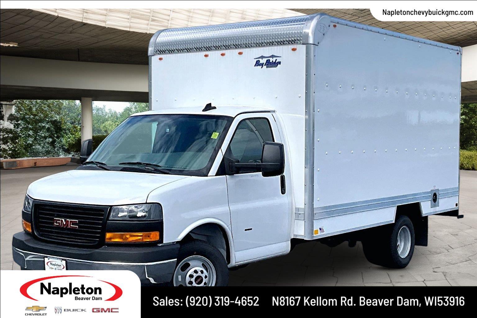 Summit White 2026 GMC Savana Chassis Van Rear-Wheel Drive 8-Speed Automatic