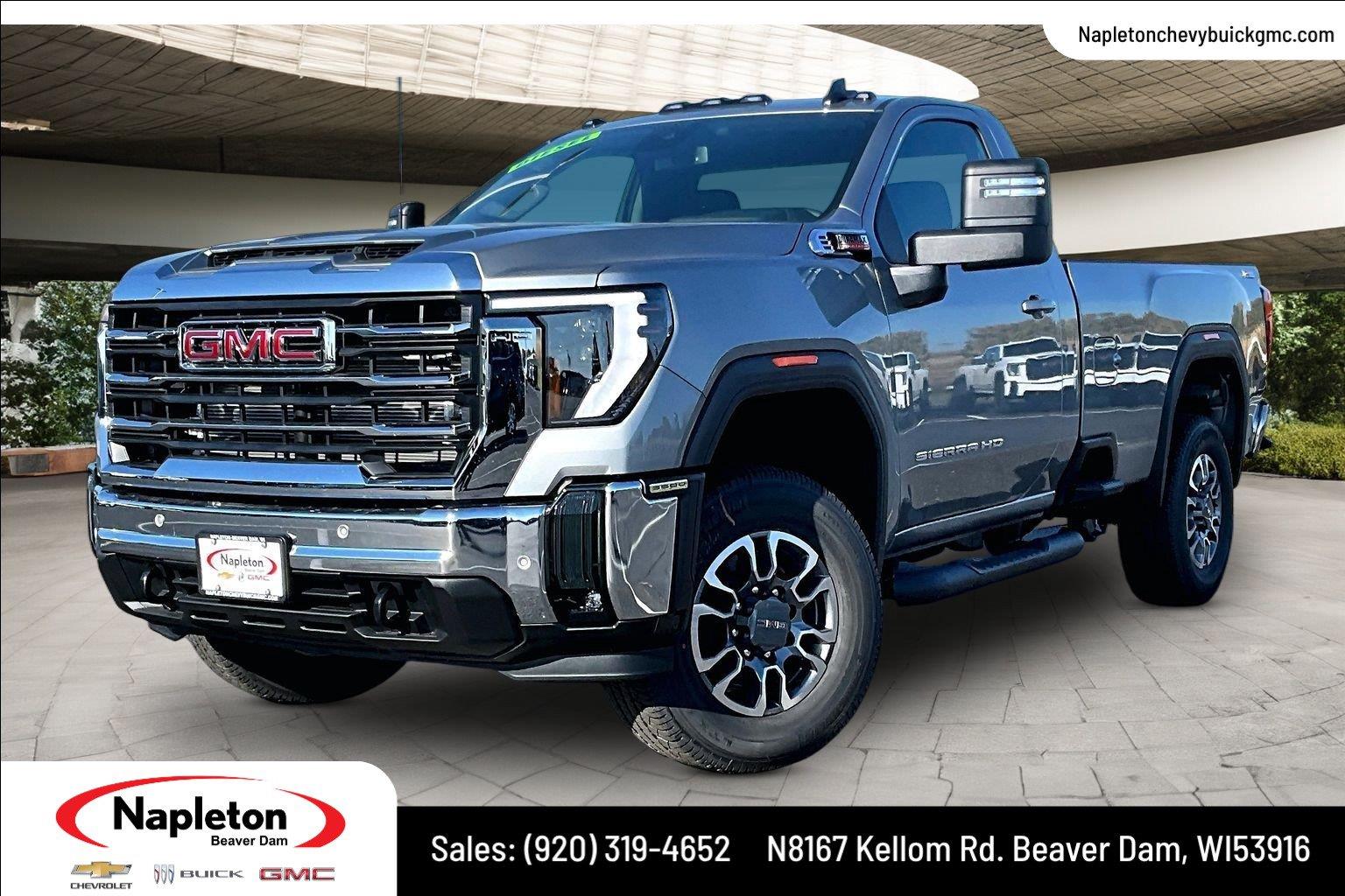 Sterling Metallic 2026 GMC Sierra 3500HD Pickup Truck Four-Wheel Drive Automatic