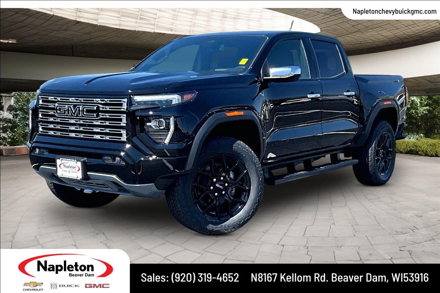 Onyx Black 2026 GMC Canyon Pickup Truck Four-Wheel Drive 8-Speed Automatic