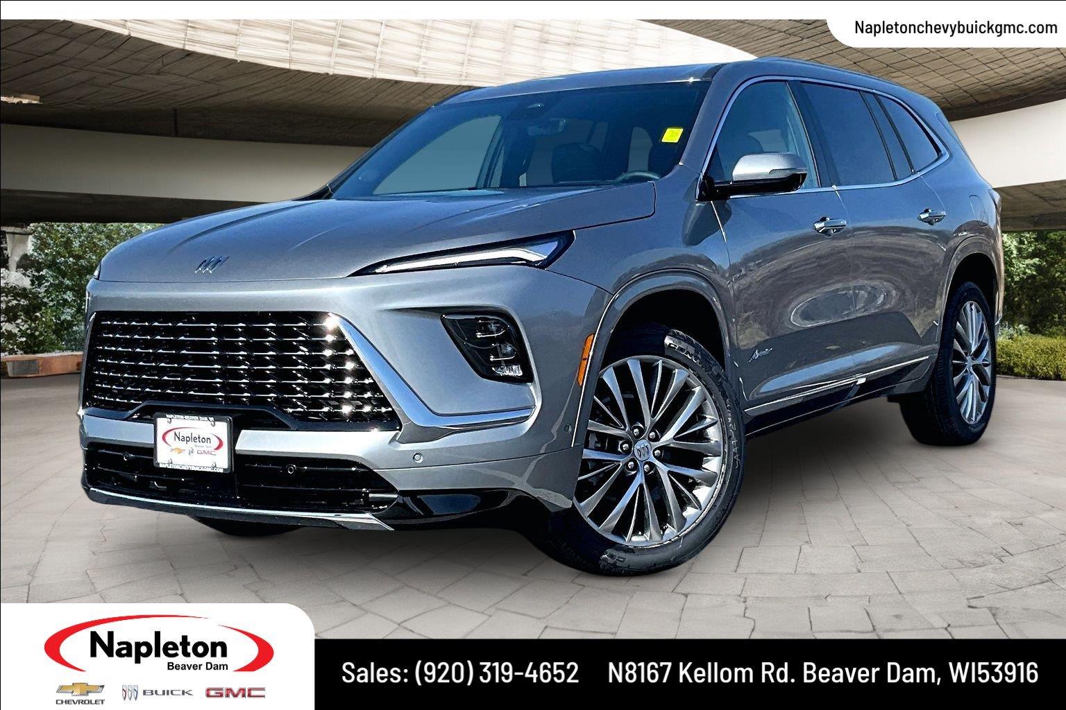 Moonstone Gray Metallic 2026 Buick Enclave SUV / Crossover Four-Wheel Drive 8-Speed Automatic