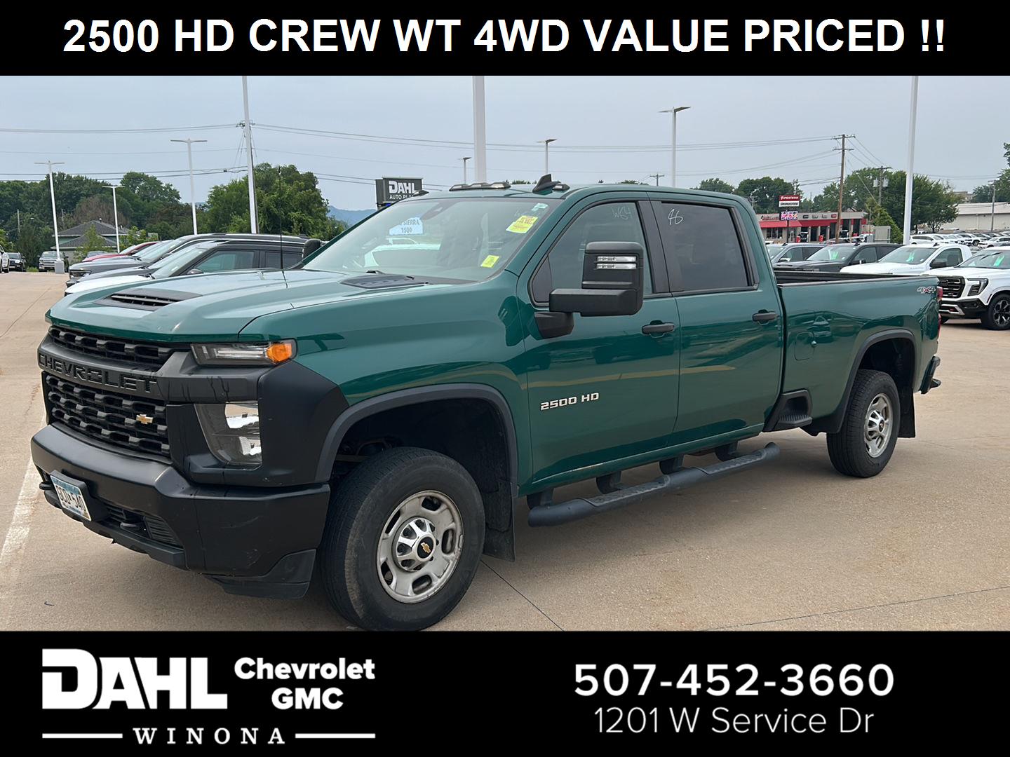 2021 Chevrolet Silverado 2500HD Work Truck Crew Cab 4WD