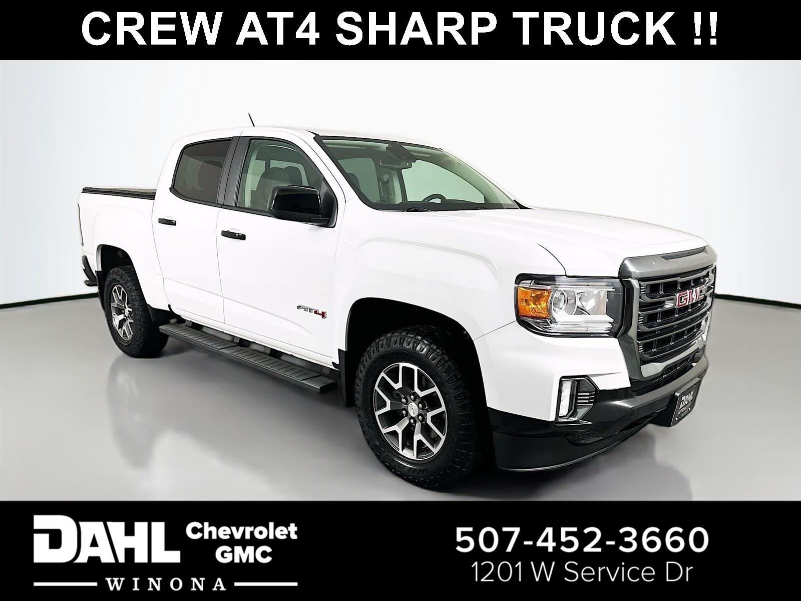 2021 GMC Canyon AT4 Crew Cab 4WD with Leather