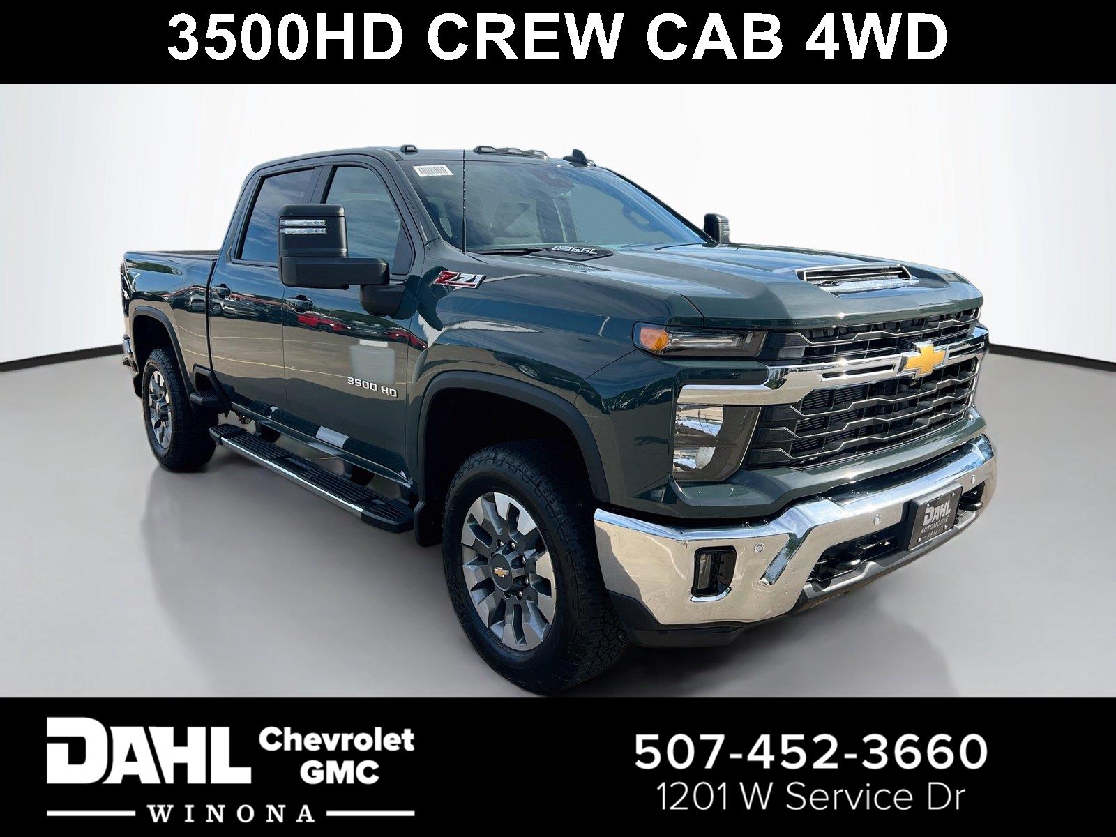 Cypress Gray 2026 Chevrolet Silverado 3500HD Pickup Truck Four-Wheel Drive Automatic