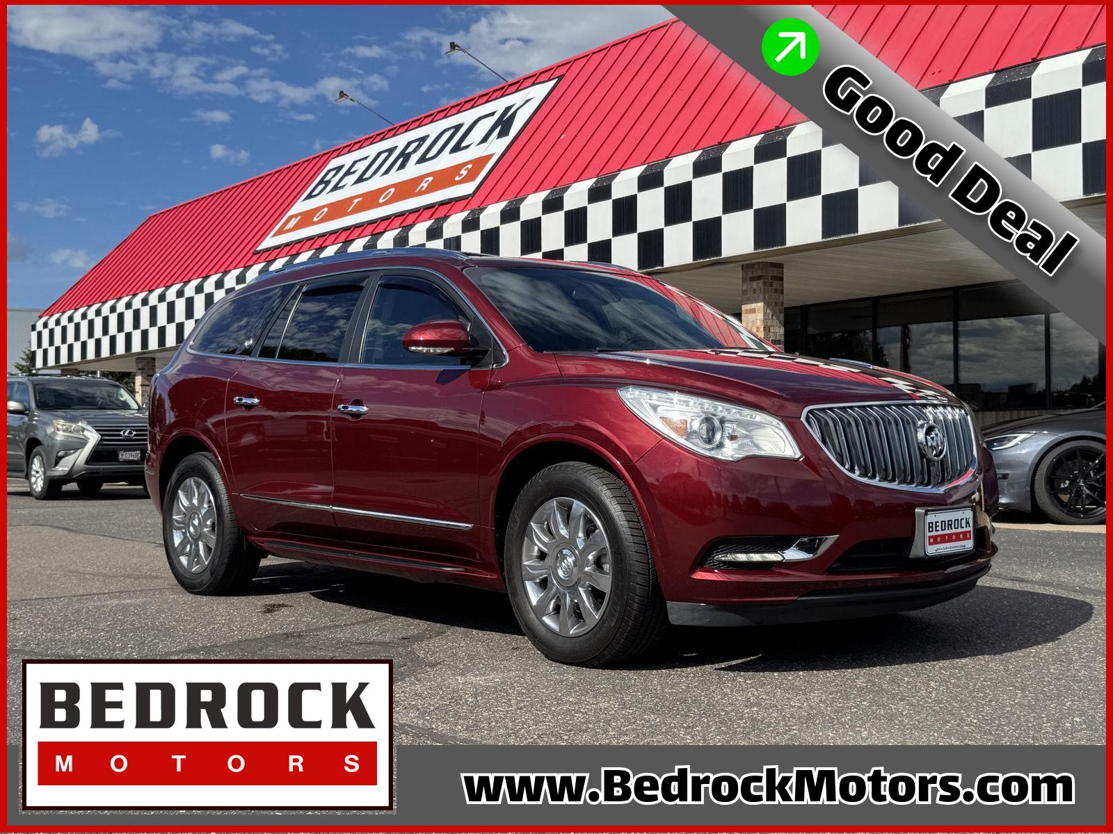 Crimson Red Tintcoat 2017 Buick Enclave SUV / Crossover All-Wheel Drive Automatic