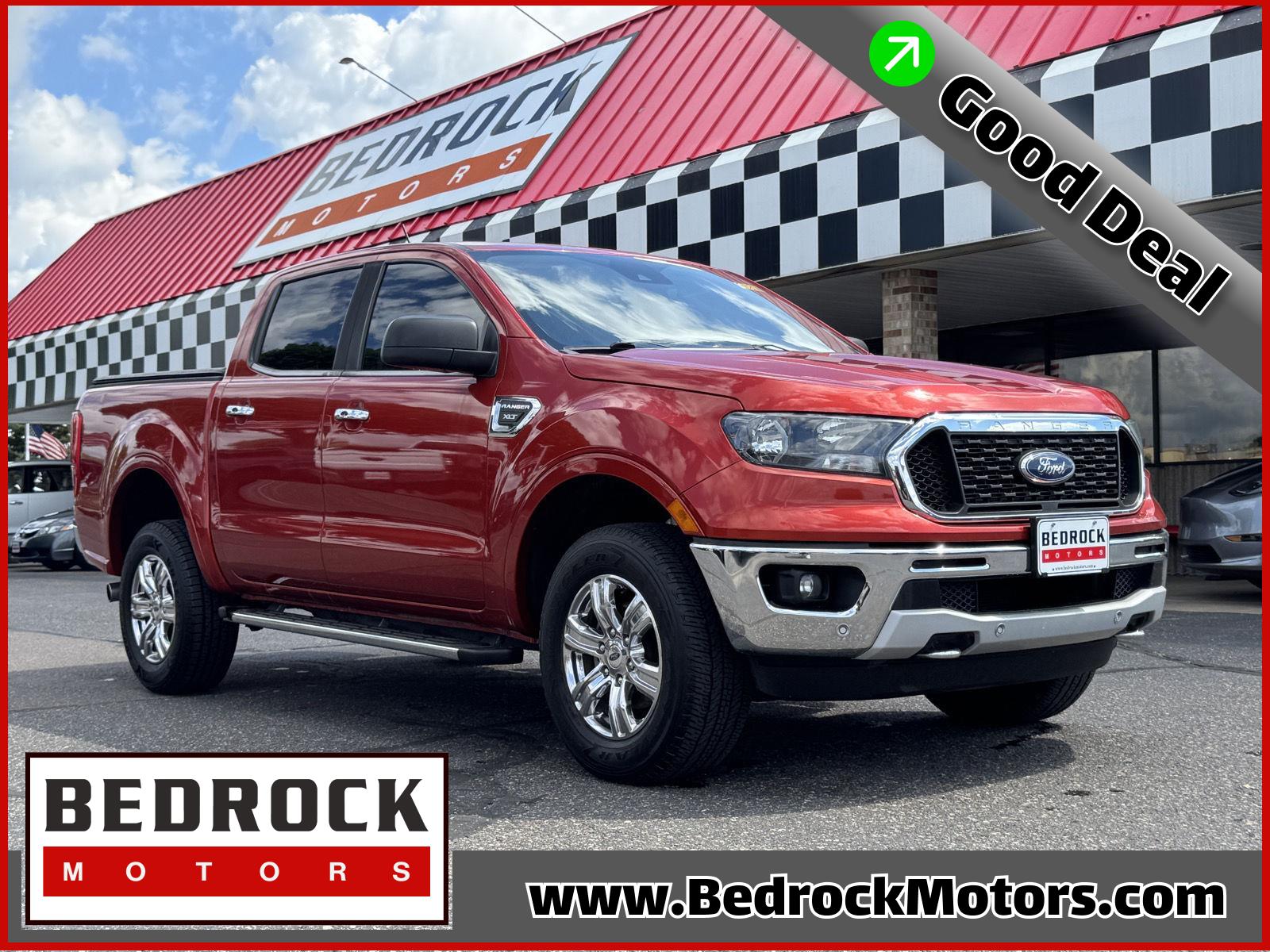 Hot Pepper Red Metallic Tinted Clearcoat 2019 Ford Ranger Pickup Truck 4X2 Automatic
