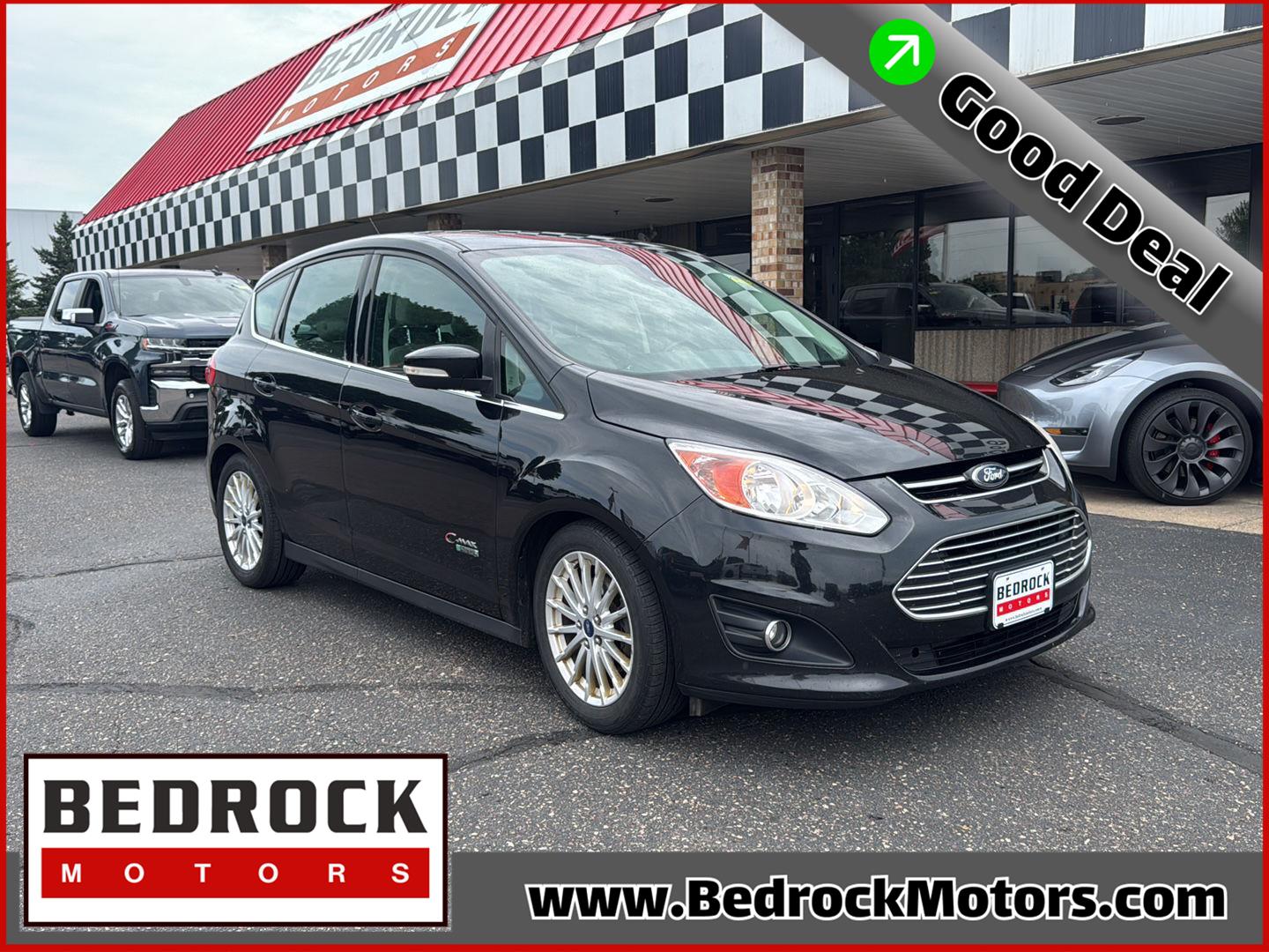 Tuxedo Black Metallic 2013 Ford C-Max Energi Wagon Front-Wheel Drive Continuously Variable Transmission