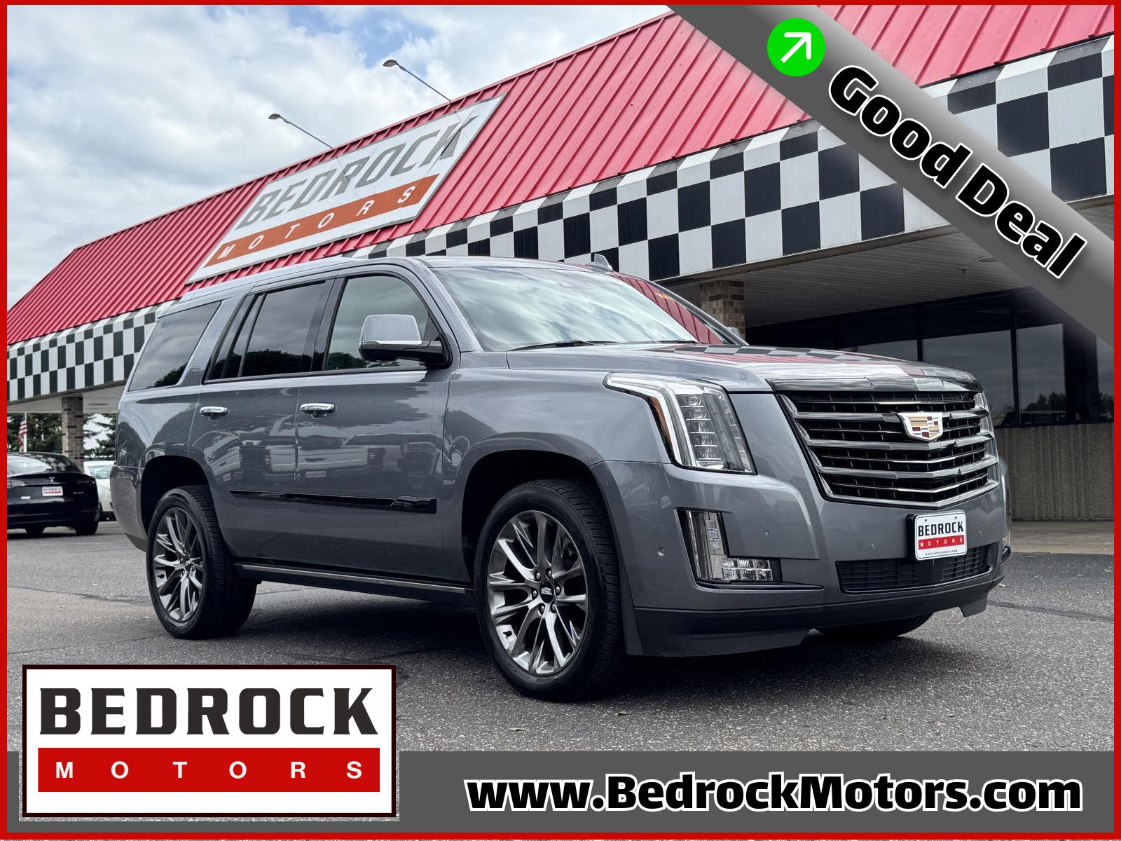 Gray (Satin Steel Metallic) 2019 Cadillac Escalade SUV / Crossover Four-Wheel Drive Automatic