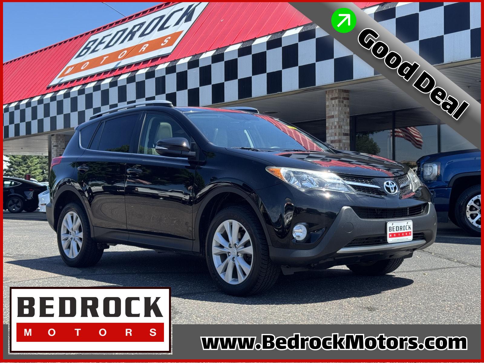 Black 2015 Toyota RAV4 SUV / Crossover All-Wheel Drive Automatic