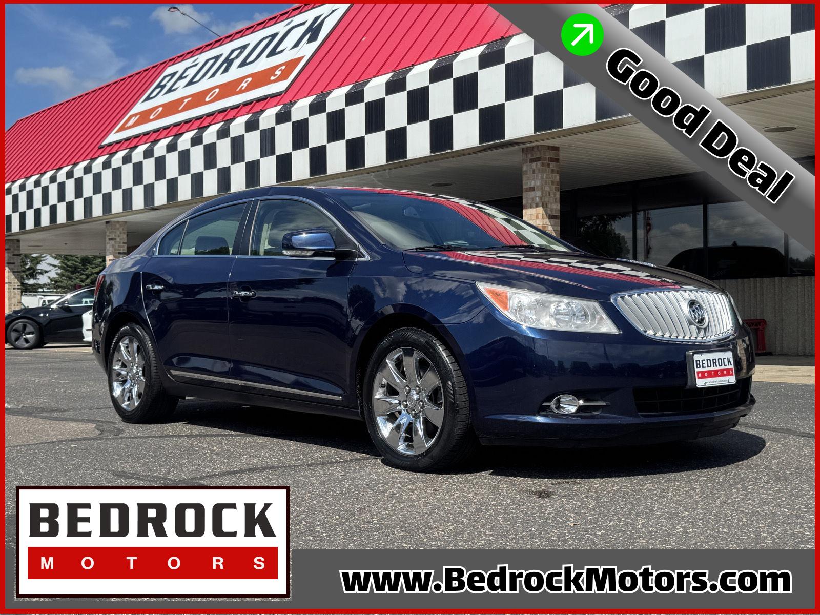 Midnight Blue Metallic 2010 Buick LaCrosse Sedan All-Wheel Drive Automatic