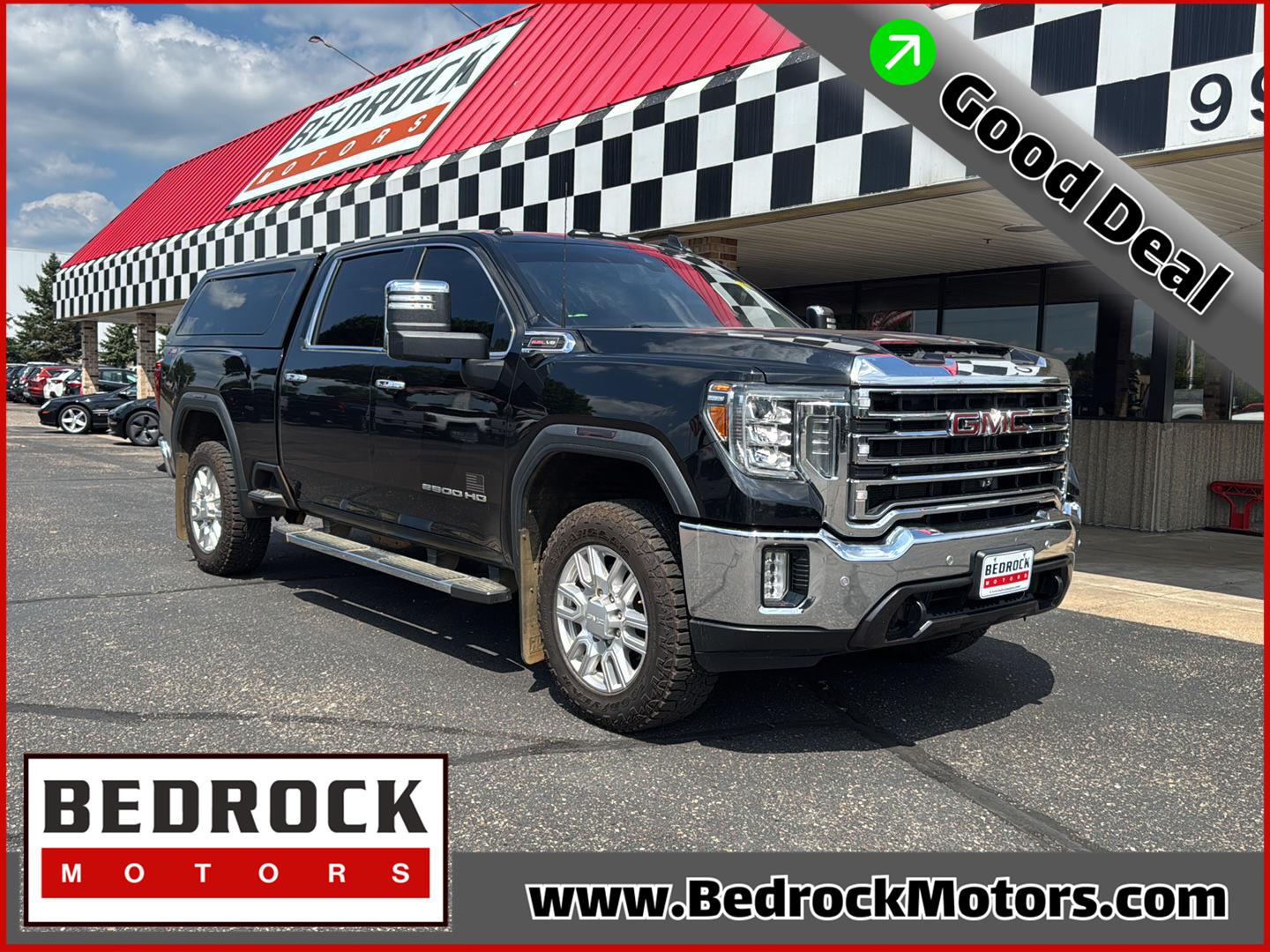 Onyx Black 2020 GMC Sierra 2500HD Pickup Truck Four-Wheel Drive 6-Speed Automatic