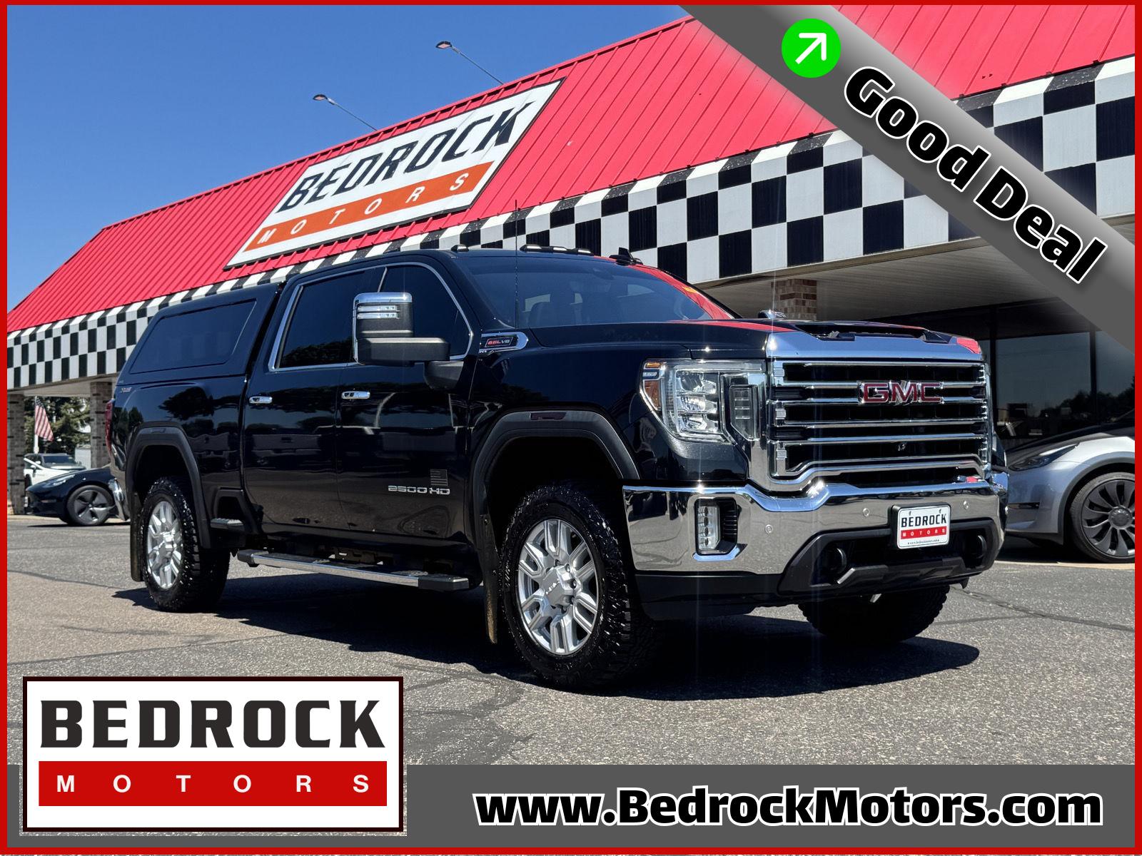 Onyx Black 2020 GMC Sierra 2500HD Pickup Truck Four-Wheel Drive 6-Speed Automatic