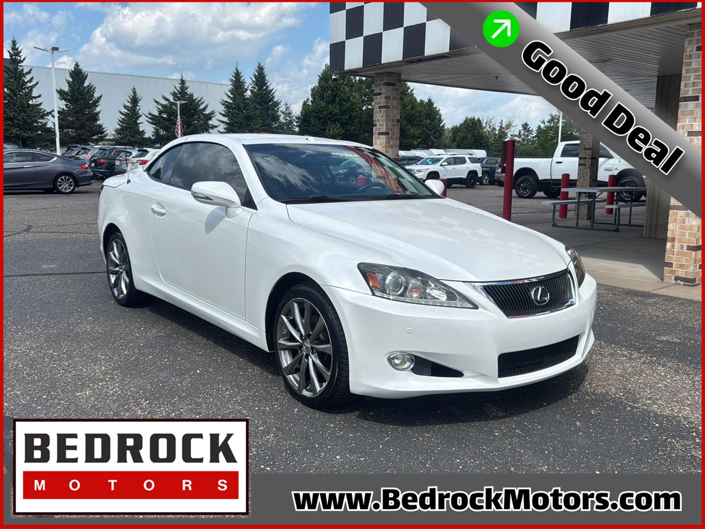Starfire Pearl 2014 Lexus IS Convertible Rear-Wheel Drive Automatic