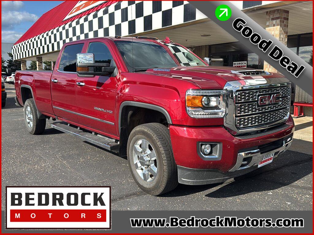 Red Quartz Tintcoat 2019 GMC Sierra 3500HD Pickup Truck Four-Wheel Drive 6-Speed Automatic
