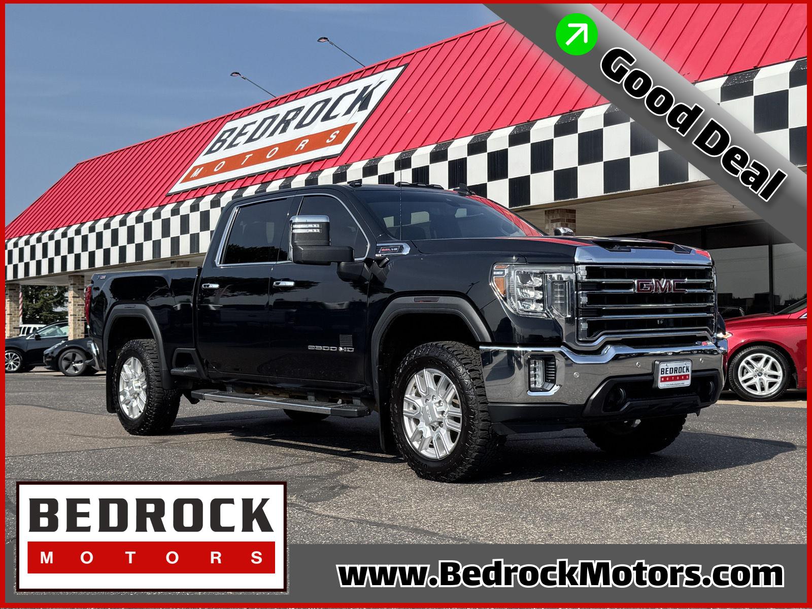 Onyx Black 2020 GMC Sierra 2500HD Pickup Truck Four-Wheel Drive 6-Speed Automatic