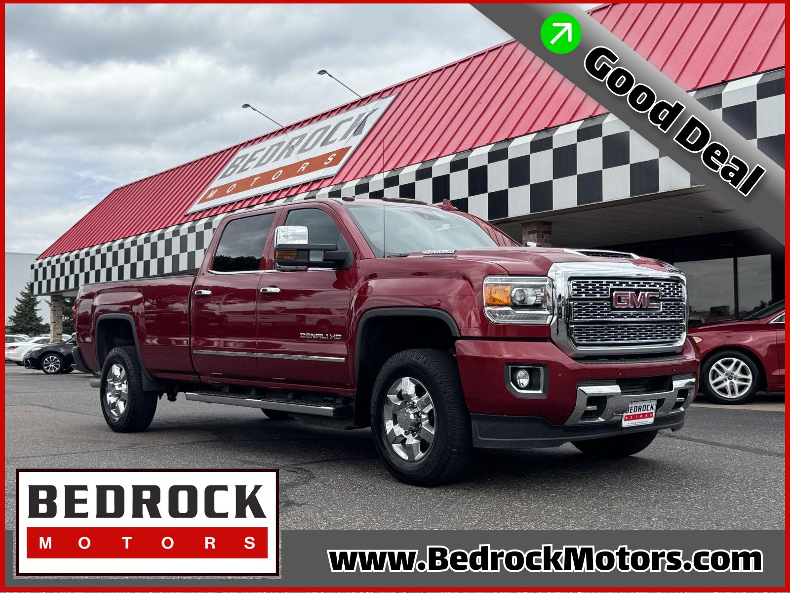 Red Quartz Tintcoat 2019 GMC Sierra 3500HD Pickup Truck Four-Wheel Drive 6-Speed Automatic