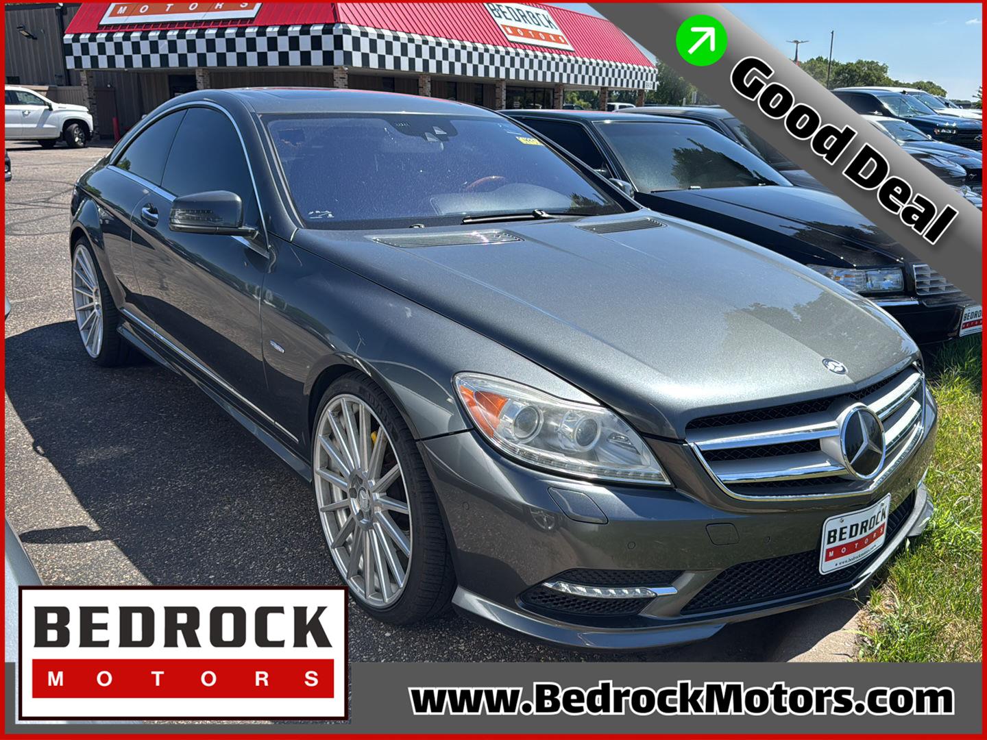 Iridium Silver Metallic 2011 Mercedes-Benz CL-Class Coupe All-Wheel Drive Automatic