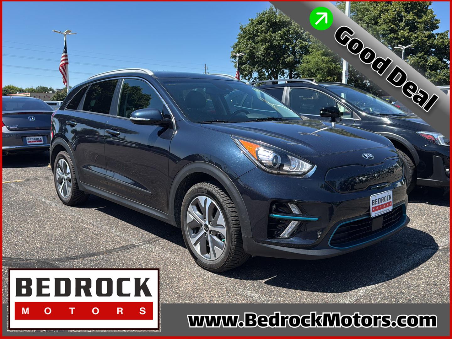 Gravity Blue 2019 Kia Niro EV SUV / Crossover Front-Wheel Drive Automatic