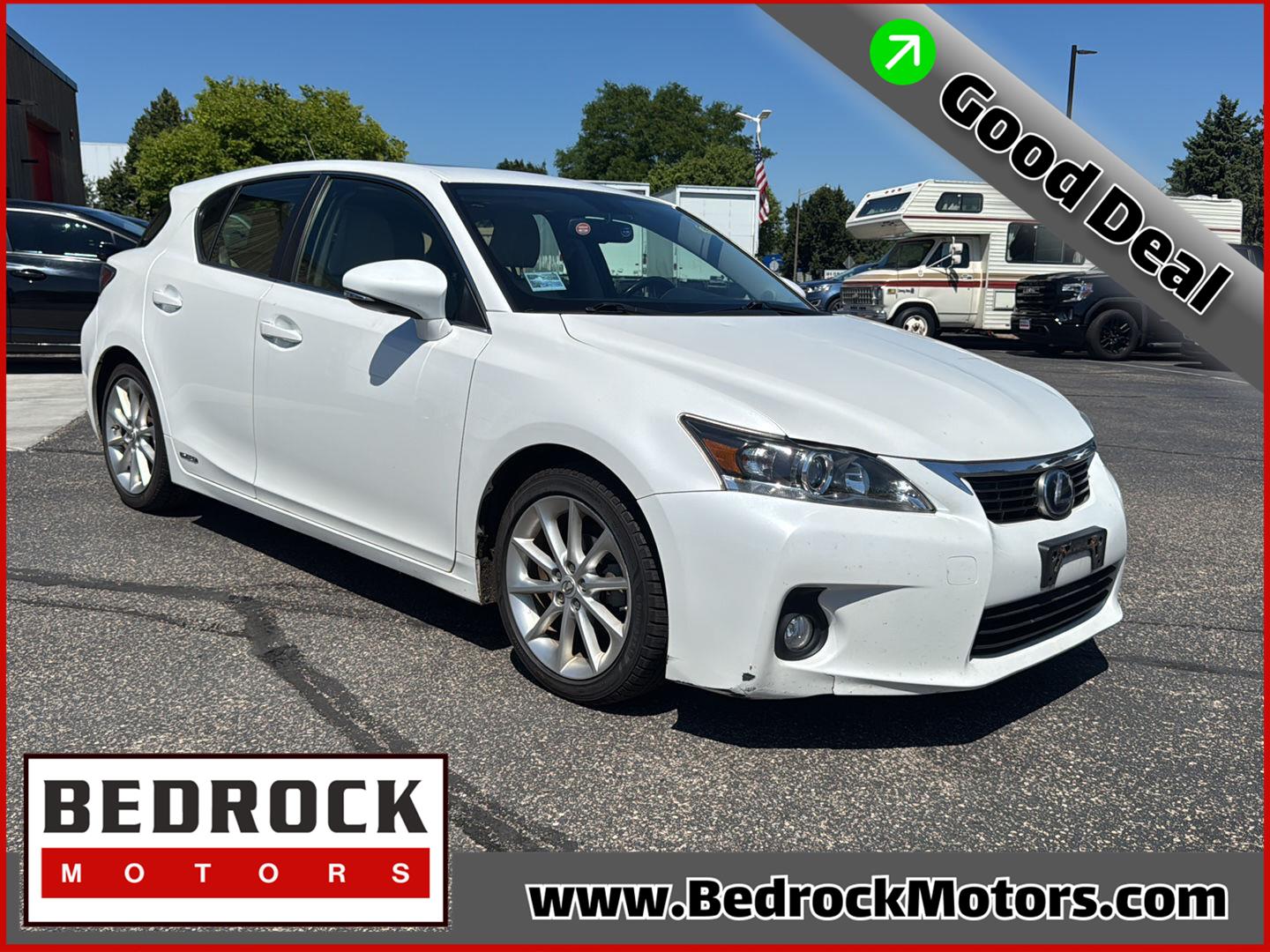2012 Lexus CT Hybrid Wagon Front-Wheel Drive Continuously Variable Transmission
