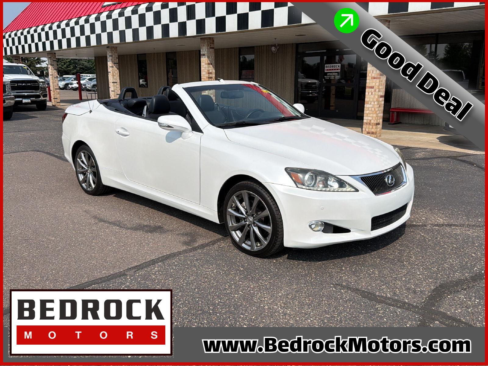 Starfire Pearl 2014 Lexus IS Convertible Rear-Wheel Drive Automatic
