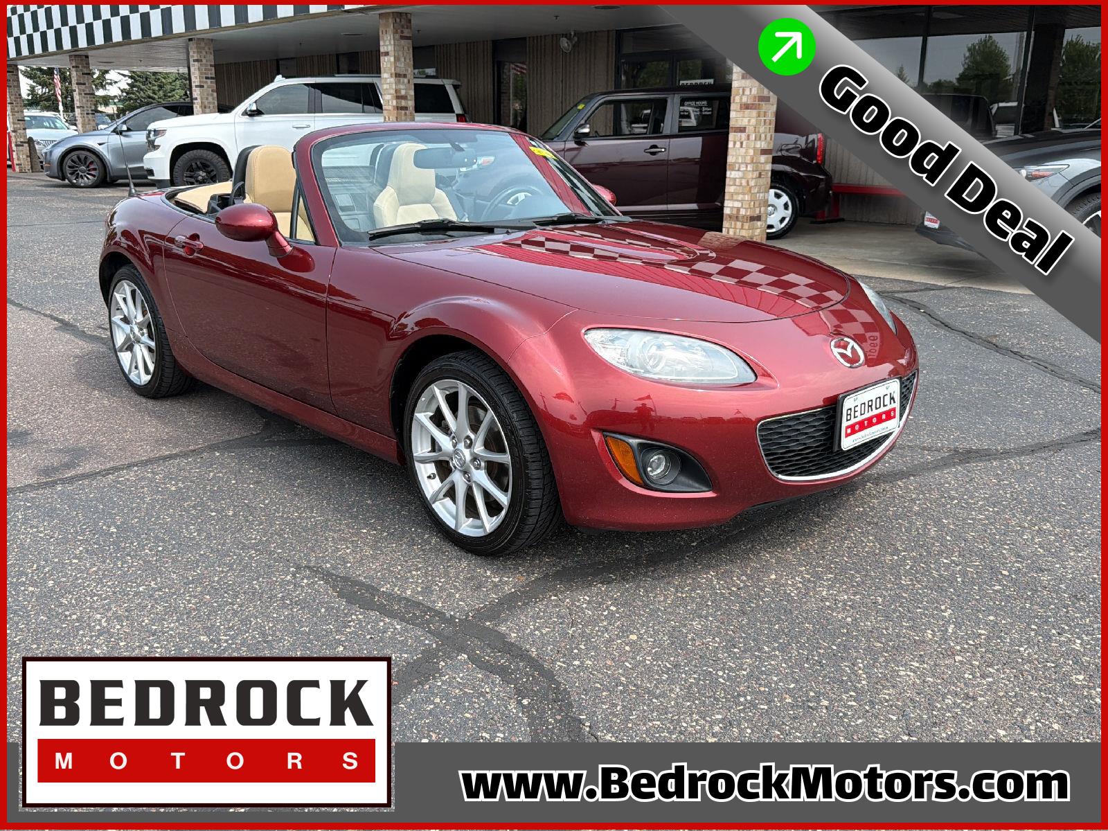 Copper Red Mica 2012 Mazda MX-5 Miata Convertible Rear-Wheel Drive Manual