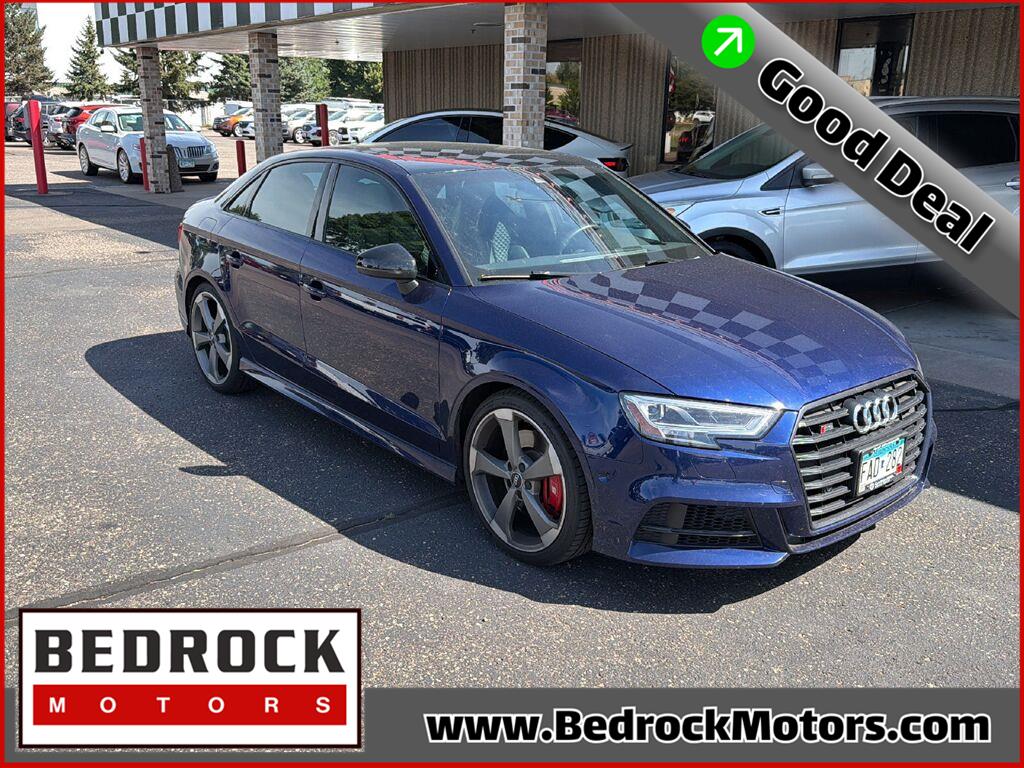 Navarra Blue Metallic 2020 Audi S3 Sedan All-Wheel Drive Automatic
