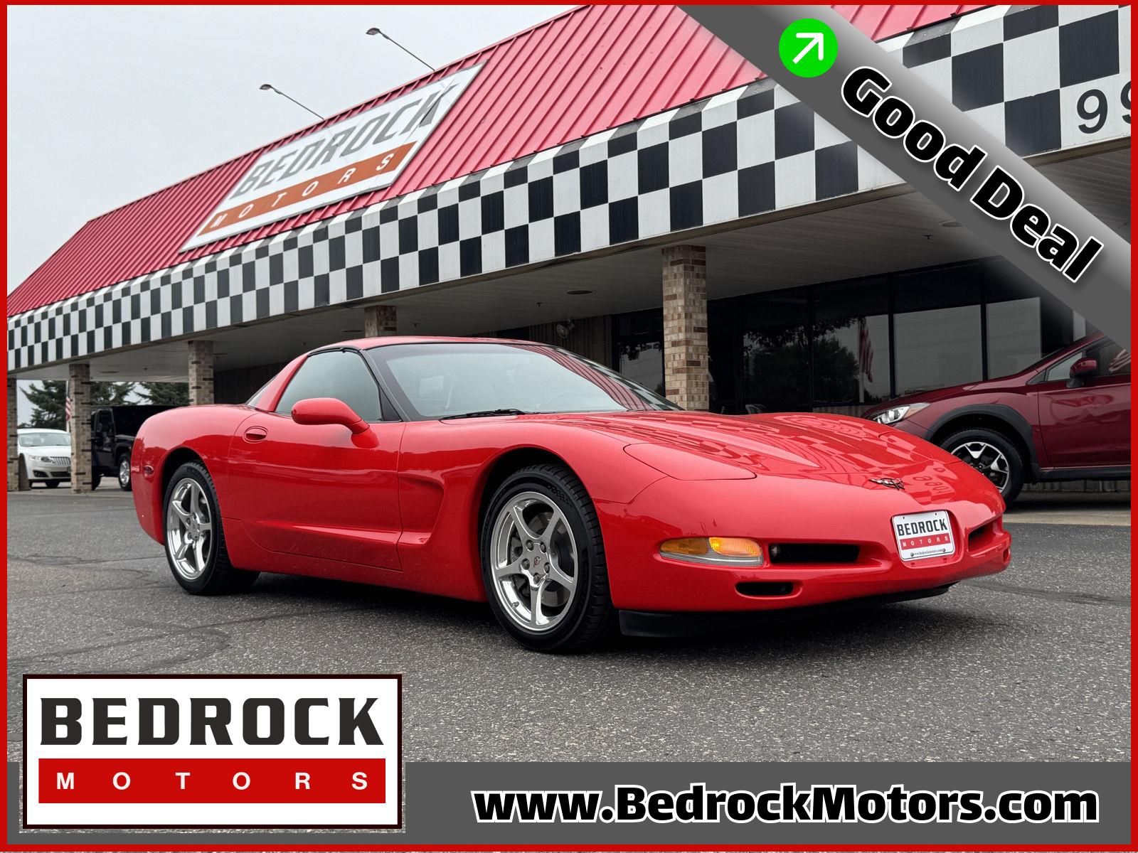 Torch Red 2001 Chevrolet Corvette Coupe Rear-Wheel Drive 4-Speed Automatic
