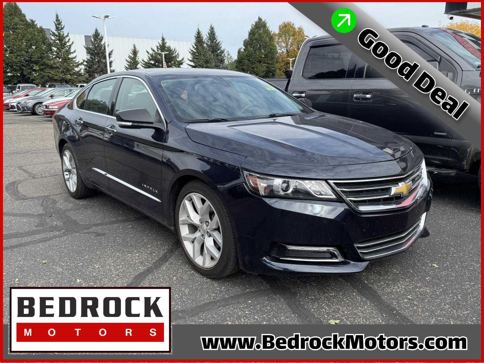 Blue Velvet Metallic 2019 Chevrolet Impala Sedan Front-Wheel Drive 6-Speed Automatic Overdrive