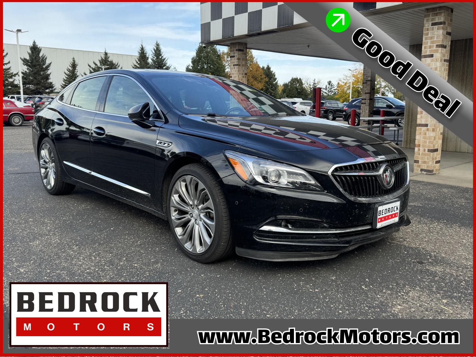 Black Onyx 2017 Buick LaCrosse Sedan Front-Wheel Drive 8-Speed Automatic Overdrive