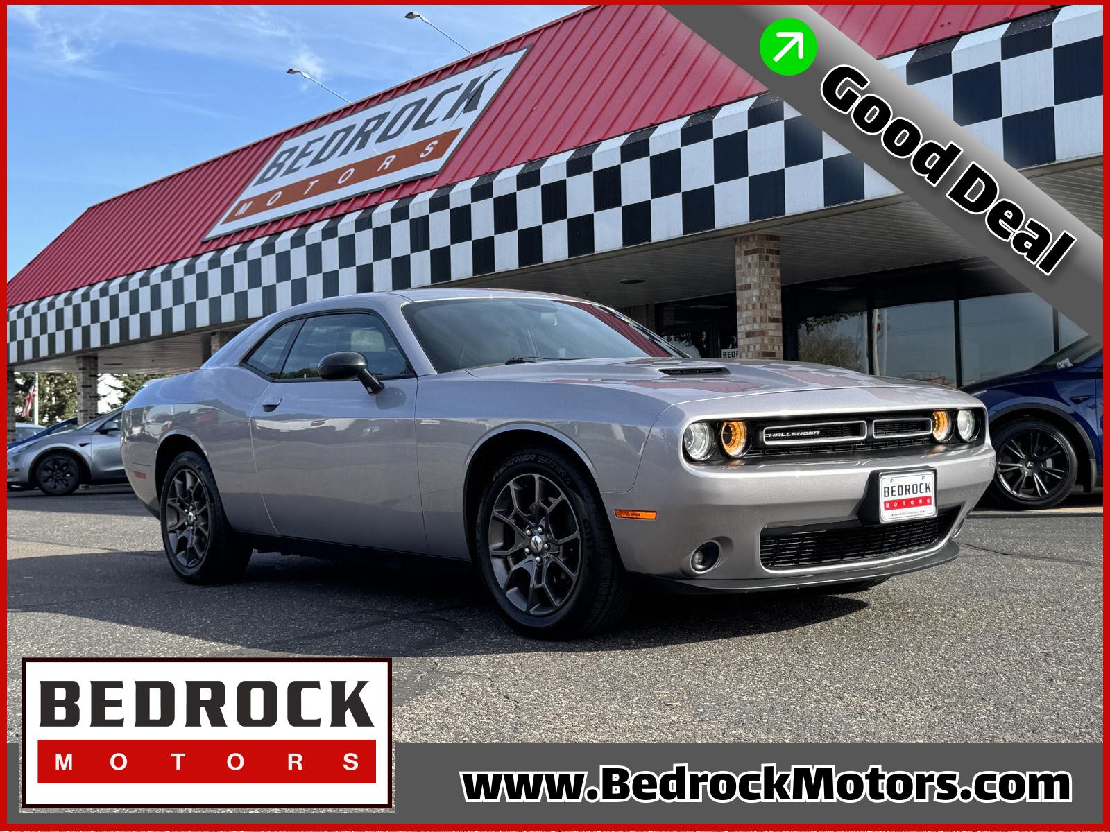 Silver (Billet Clearcoat) 2018 Dodge Challenger Coupe All-Wheel Drive 8-Speed Automatic