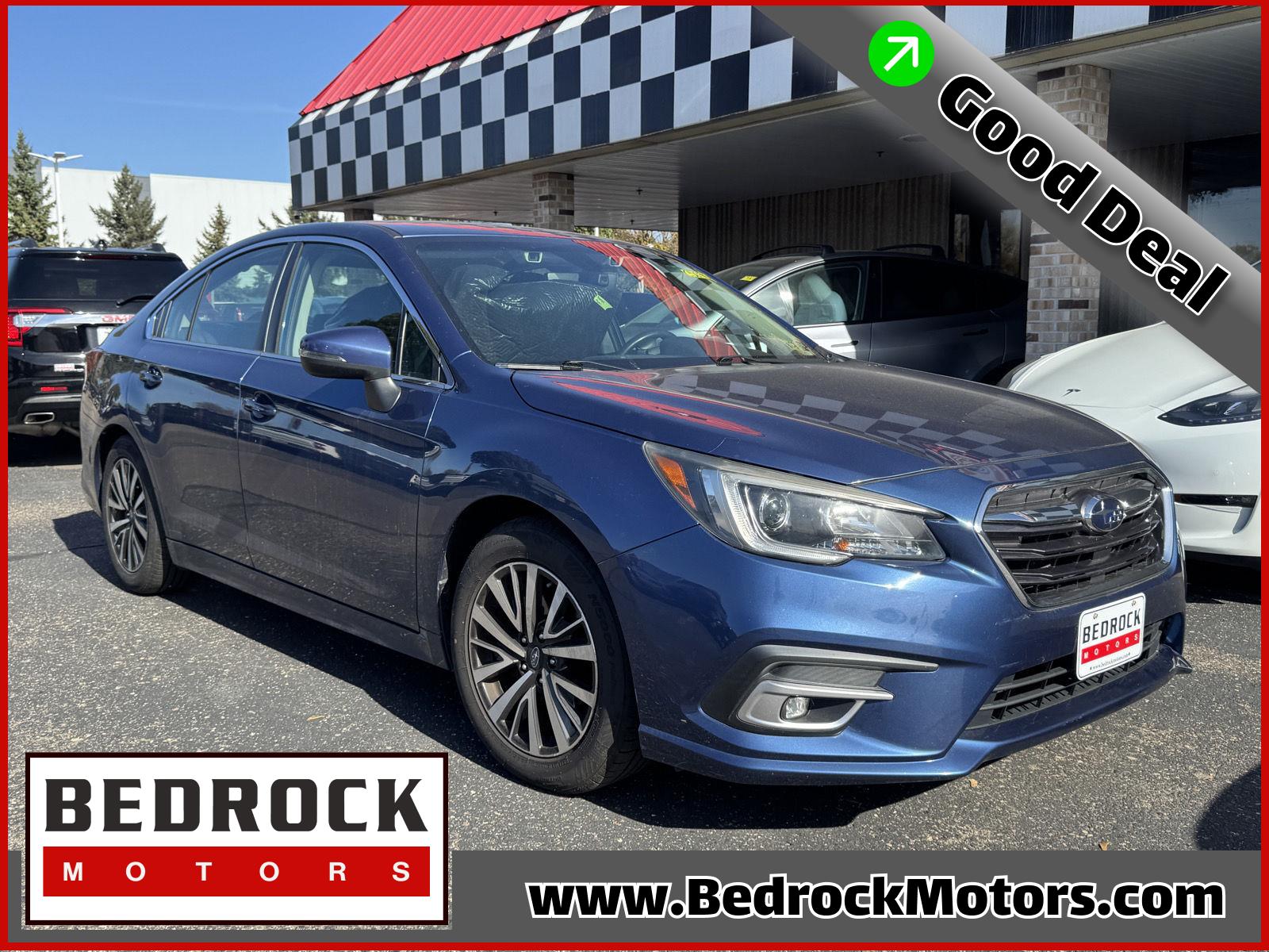 Abyss Blue Pearl 2019 Subaru Legacy Sedan All-Wheel Drive Continuously Variable Transmission