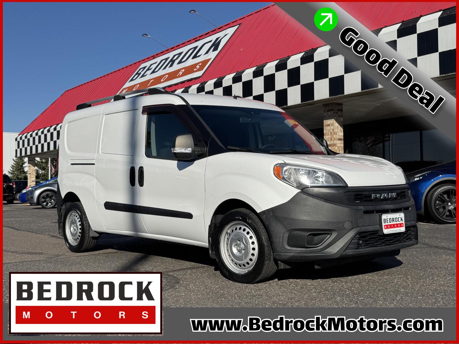Bright White 2019 RAM ProMaster City Van Front-Wheel Drive 9-Speed Automatic